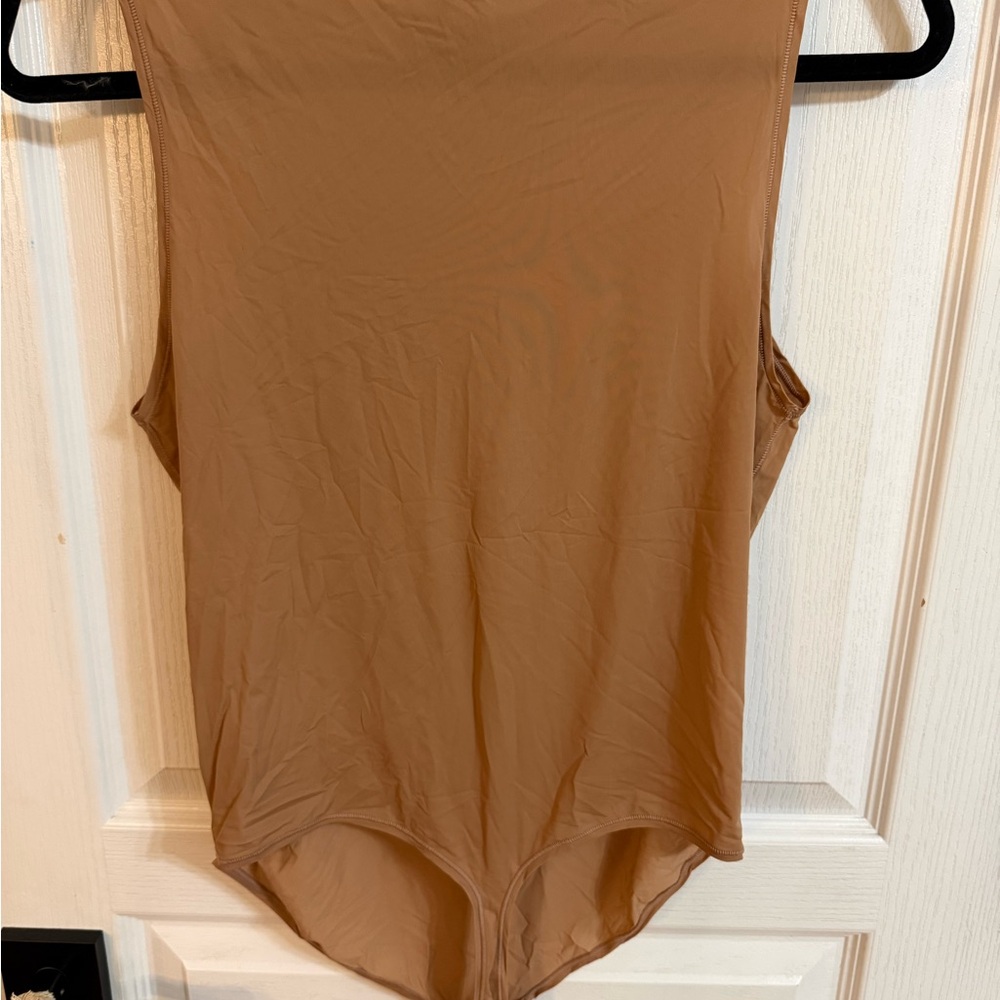 SKIMS Sleeveless Brown Bodysuit